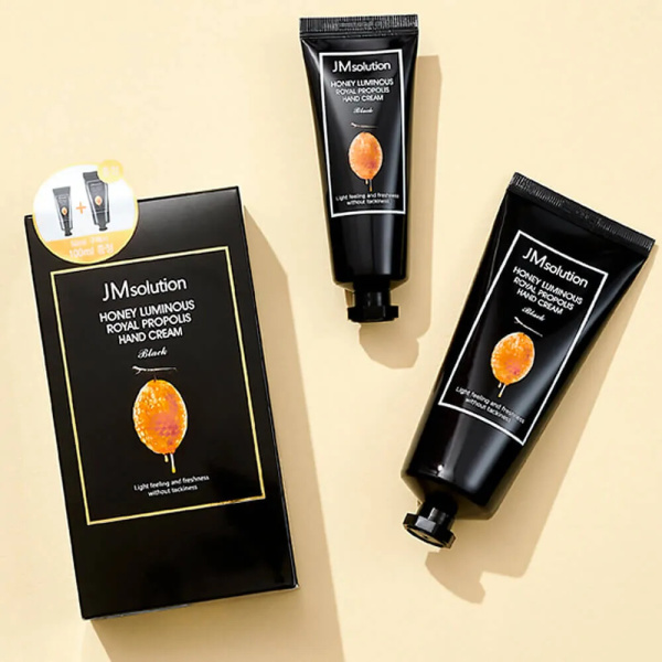 Крем для рук с прополисом (набор) JMsolution Honey Luminous Royal Propolis Hand Cream 100мл+50мл
