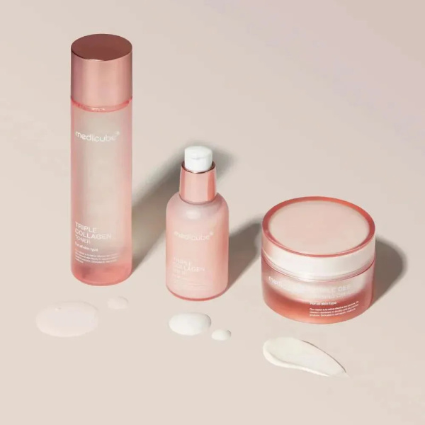 Крем для упругости кожи с коллагеном MEDICUBE Triple Collagen Cream 50мл