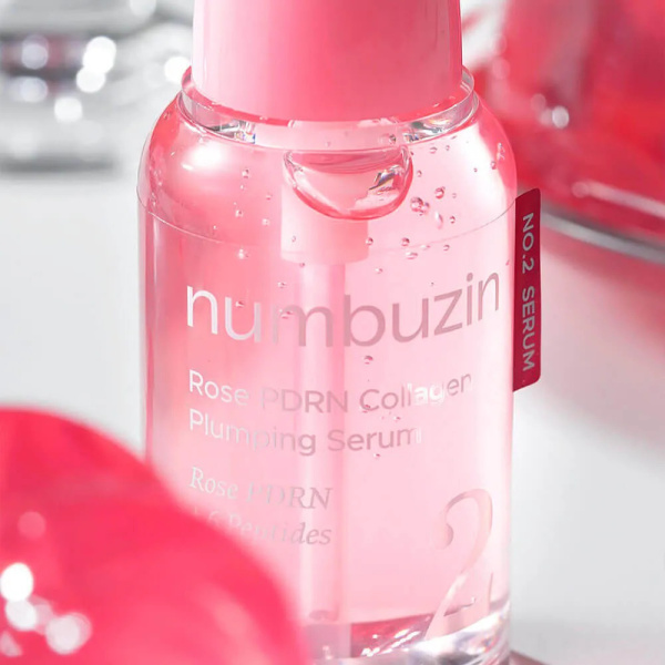 Сыворотка NUMBUZIN No.2 Rose PDRN Collagen Plumping Serum 30мл