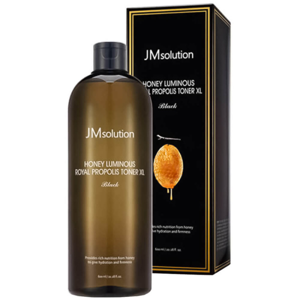 Питательный тонер с экстрактом прополиса JMSolution Honey Luminous Royal Propolis Toner XL 600мл