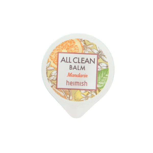 Очищающий бальзам для снятия макияжа Heimish All Clean Balm Mandarin 5мл