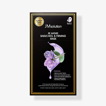 JMS BE NATURE Маска тканевая JMSOLUTION BE NATURE BAKUCHIOL & FIRMING MASK