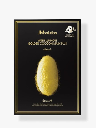 Набор масок с протеинами кокона золотого шелкопряда JMsolution Water Luminous Golden Cocoon Mask 45мл*10шт